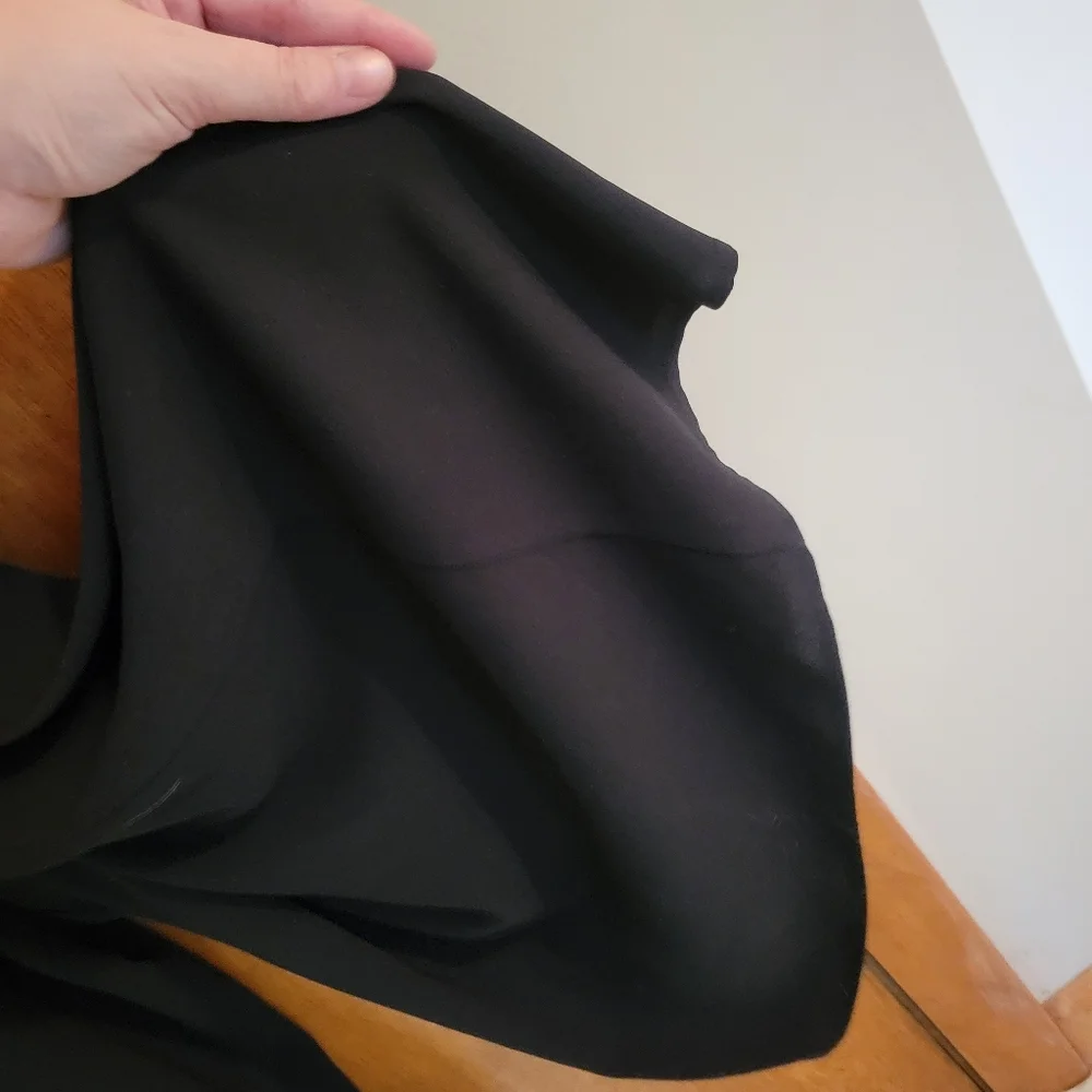 Vince Camuto Black Blouson Jumpsuit Plus Size 18W Wide Leg - Picture 5 of 8